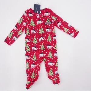 NWT Vineyard Vines Christmas Whale/Tree Footed Sleeper/Cover All